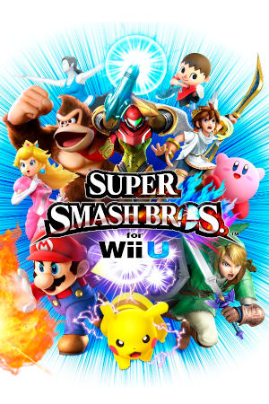 super smash bros wii u clean cover art